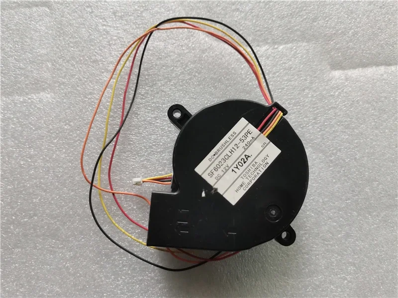 Original FAN FOR  Epson EB-C1030WN/C1040XN projector fan SF6023CLH12-53PE SF6023CLH12-54PE 12V 240mA 4wires~