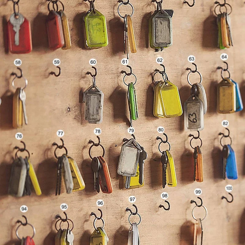 400 Sheets Number Labels Stickers 1-100 Numbers Round Stickers 0.4 Inch Small Self-Adhesive Number Labels For Office