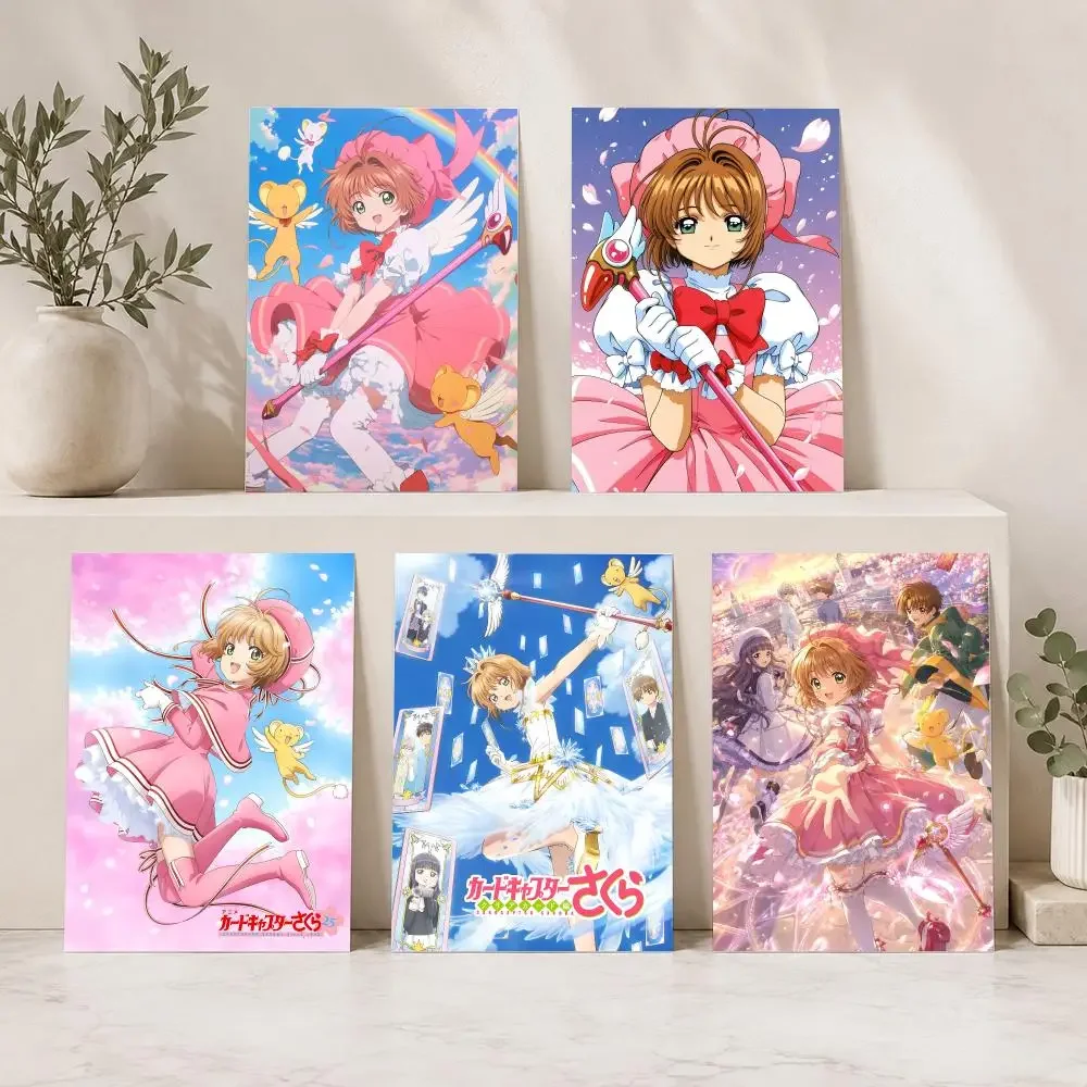 C-Cardcaptor Sakura Anime Painting Calligraphy Modern Canvas Wall Art for Bedroom & Living Room | Home Decor Gift