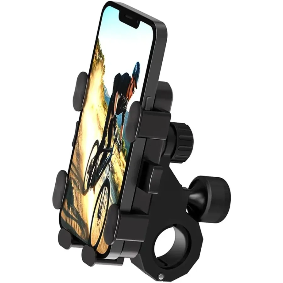 

Bicycle Phone Mount with Hidden Airtag Integration for Secure Smartphone Holding on Bikes and Motorcycles AntiShake and AntiThe