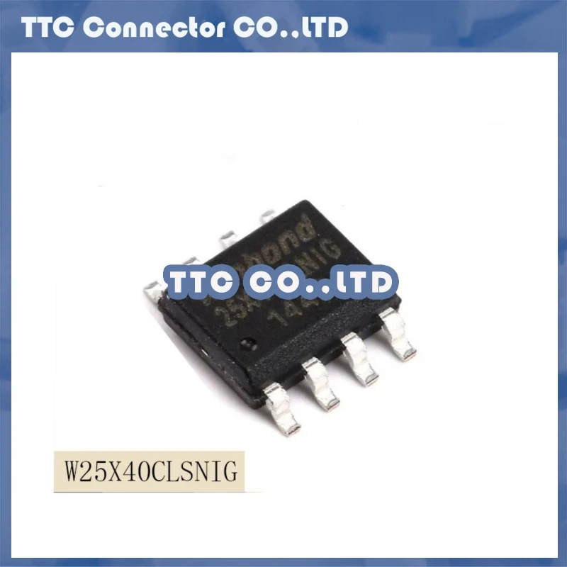100pcs/lot W25X40CLSNIG chips Electronic components