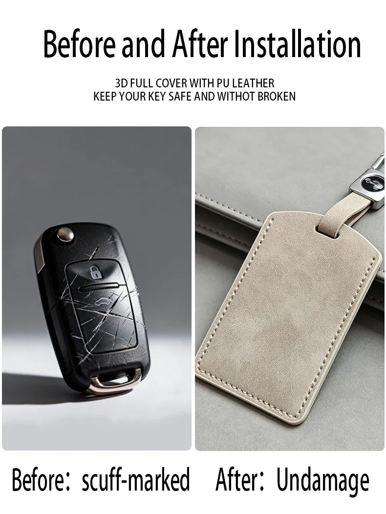 Auto NFC-Karten-Schlüsselhülle für Leapmotor C10/B10/C01/C16/C11/B01 2024 2025 2026 Schlüsselanhänger Langlebige Schutzhülle Luxus-Zubehör – Detail 4