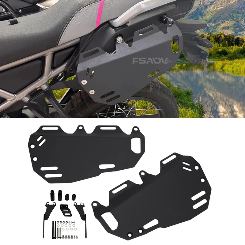 

Кронштейны с боковым карманом для багажника, кронштейн для боковой сумки, боковой кронштейн для багажника, держатель для мотоцикла CFMOTO MT450 450MT 2024 2025