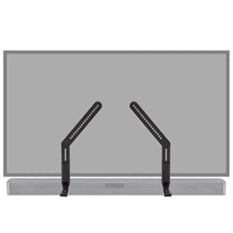 Sound Bar Mounting Brackets for TVs - Adjust Height Depth for Maximum Compatibility Between Your TV Soundbar - Works with LG Vi