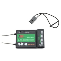 Flysky FS-iA10B Receiver 2.4G 10CH PPM iBUS PWM Output AFHDS 2A for FS I6 I10 I6S I6X FS-TM10 FS-i8 FS-IT4S Transmitter