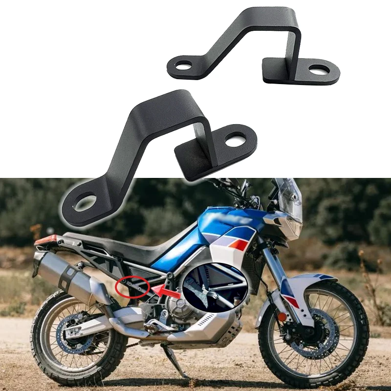 NEW Motorcycle Luggage Rack Side Pocket Brackets Side Bag Bracket Side Rack Box Brackets For ApriliaTuareg 660 TUAREG 660