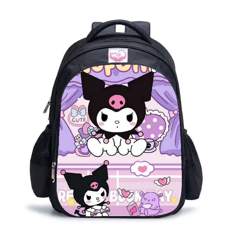 New Kuromi Boys Girls Kids School Book Bags Women Bagpack Teenagers Laptop Travel Student Backpack