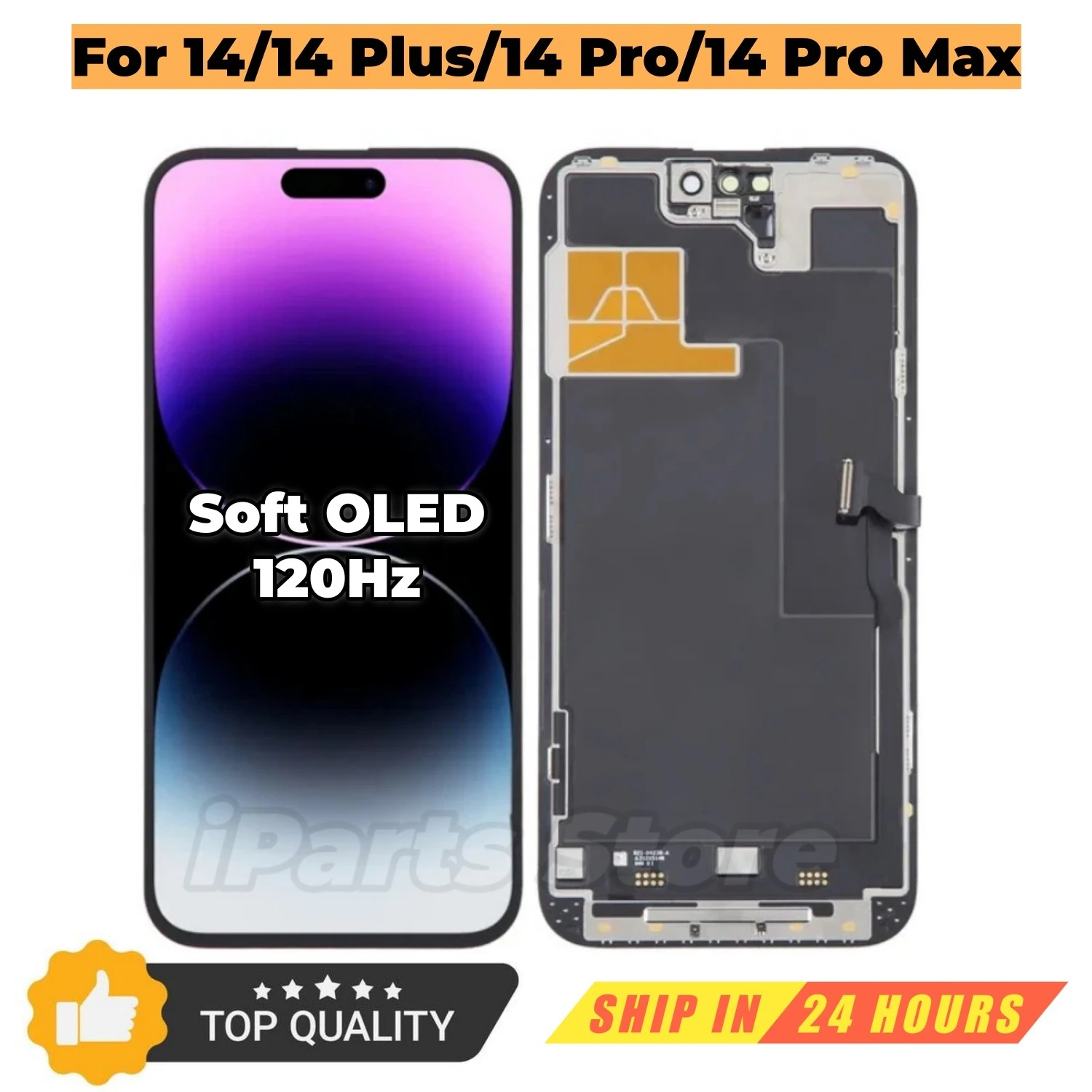 schermo-oled-lcd-di-ricambio-iparts-per-iphone-14-plus-pro-max-supporto-120hz-ic-rimovibile-parti-3d-touch-dd