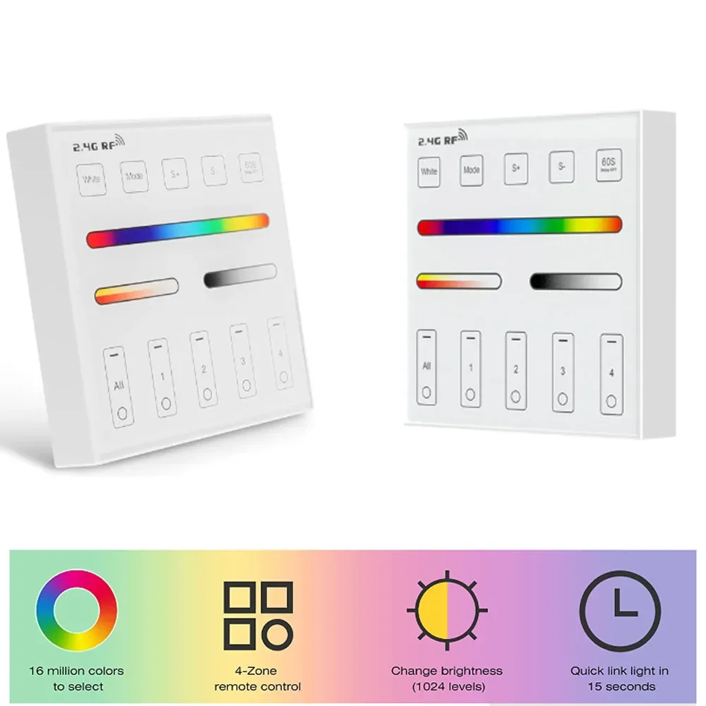 

LED Light Strip Graffiti WiFi Bluetooth Controller Seven Color Monochrome APP Smart Voice Speaker