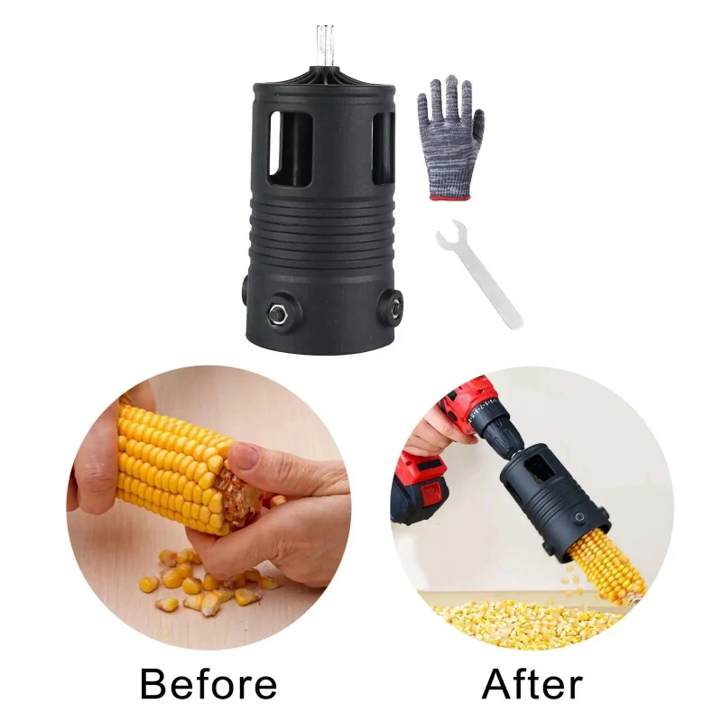 Corn thresher fully automatic corn peeling machine household electric dry and wet grain wrapping tool corn peeling machine