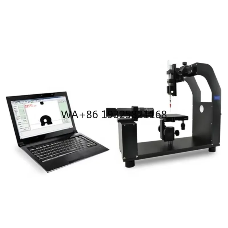 Optical Contact Angle Measurement Instrument/Water Drop Angle Tester/Solid and Liquid Surface Tension test Machine ASTM D5946