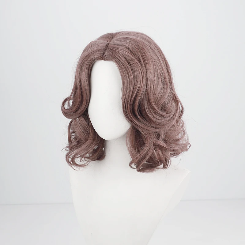 Game Melina Cosplay Wig Non-Player Character Guider Heat Resistant Synthetic Hair Halloween Role Play Wigs + Wig Cap