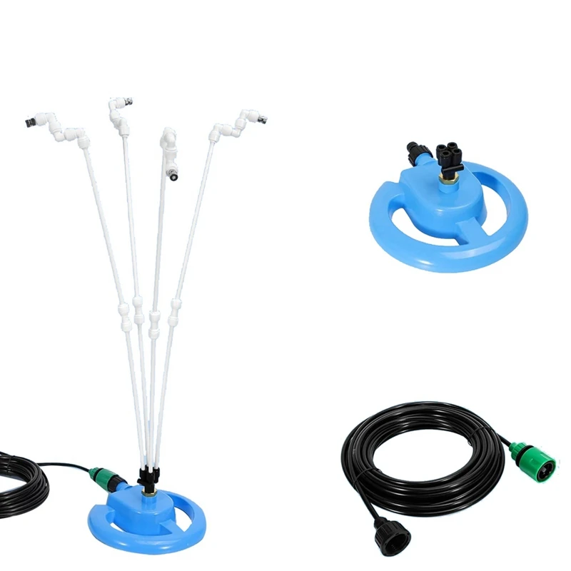 Standing Misters For Outside Patio,Portable Standing Misting Cooling System,Water Misting Fan For Cooling Outdoor Garden