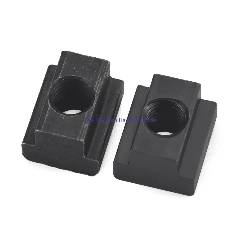 5pcs T-groove Nuts M8 M10 M12 Thread 45 steel Pressing Plate T-Slot Nut Block Slot Slider Nuts For Clamp Table Milling Machine