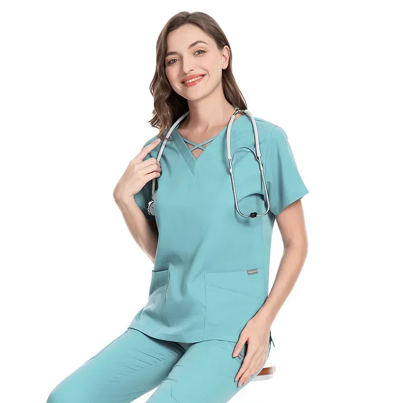 Uniforme médical pour femmes, combinaisons de travail pour hôpitaux, combinaisons génératrices, séchage rapide, clinique dentaire, salon de beauté, accessoires d'infirmière