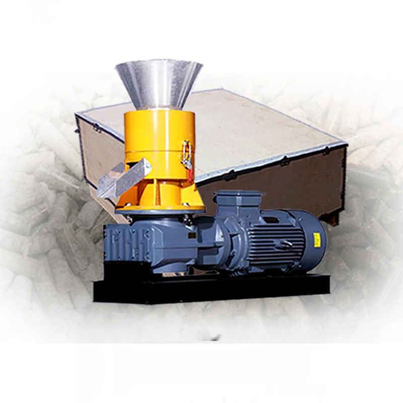 11kw Biomass Granulator Pellet Making Machine Sawdust Fuel Granulator Straw Shell Burning Pellet Production Machine