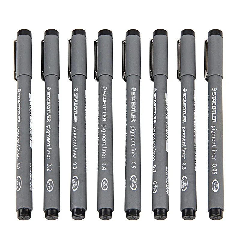 

5 шт. STAEDTLER 308 тонкая ручка для рисования 0,1-0,8 мм