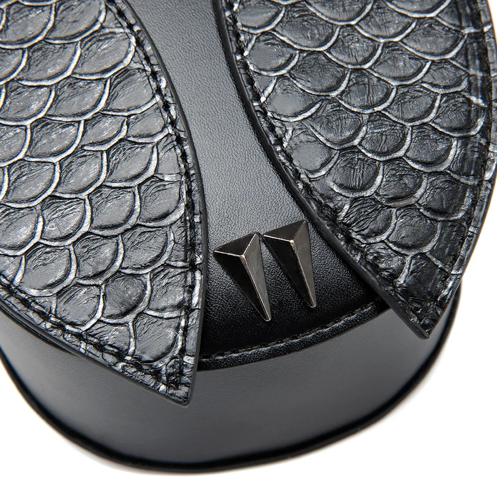 European and American Retro PU Women's Shoulder Bag Steam Punk Owl Diagonal Cross Small Bag Creative Coin Purse