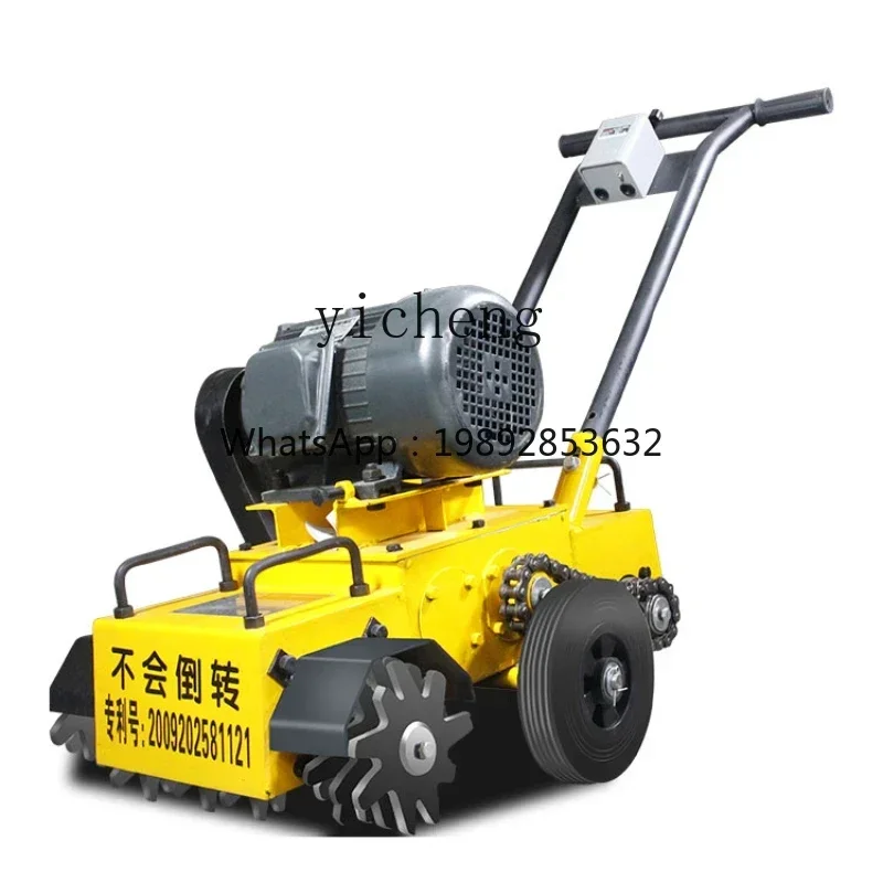 TQH concrete floor cleaning machine floor cement mortar ash cleaning machine floor slag cleaning machine