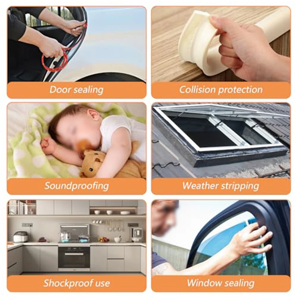 For Pipes For Doors Pipe Seal Insulation Tape Winter Weatherproofing 25*16*16CM Effective Thermal Insulation Tape