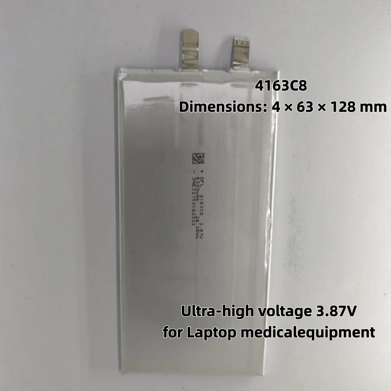4163C8 Polymer Lithium Battery 6300mAh Ultra-High Voltage 3.87V Mobile Phone Built-in Battery Laptop Cell