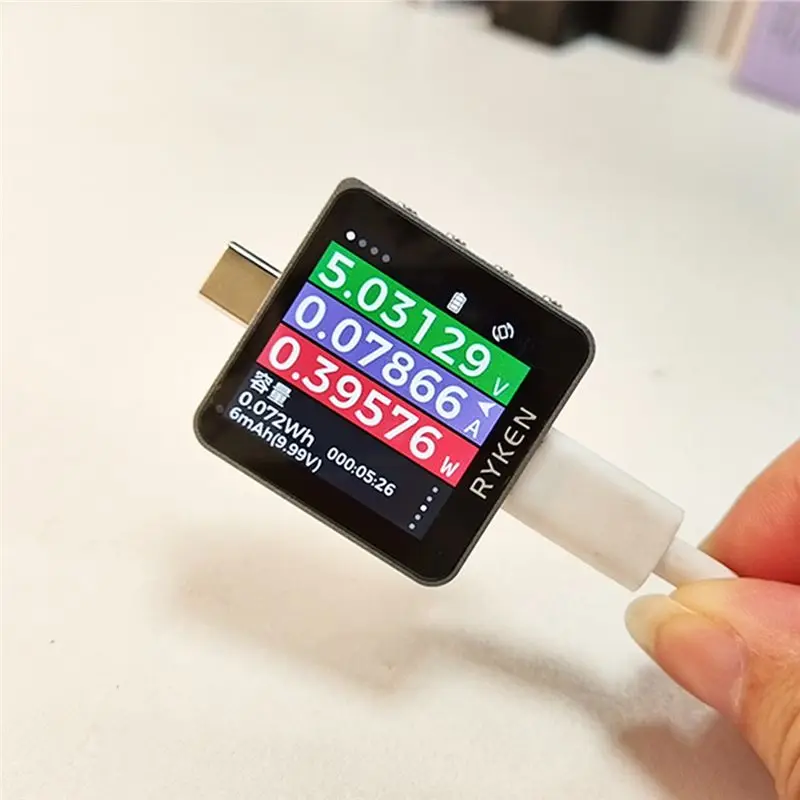 RYKEN Laptop Charging Detection RK-X3 Voltage Current Tester USB Mobile Phone Fast Charging Detector Tester-A74F