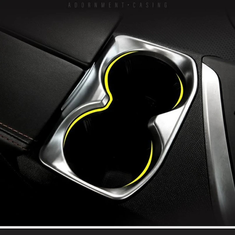 

For Peugeot 3008 GT 5008 2017 2018 2019 2020 Accessories Central Control Gear Box Shift Water Cup Holder Panel Cover Trim