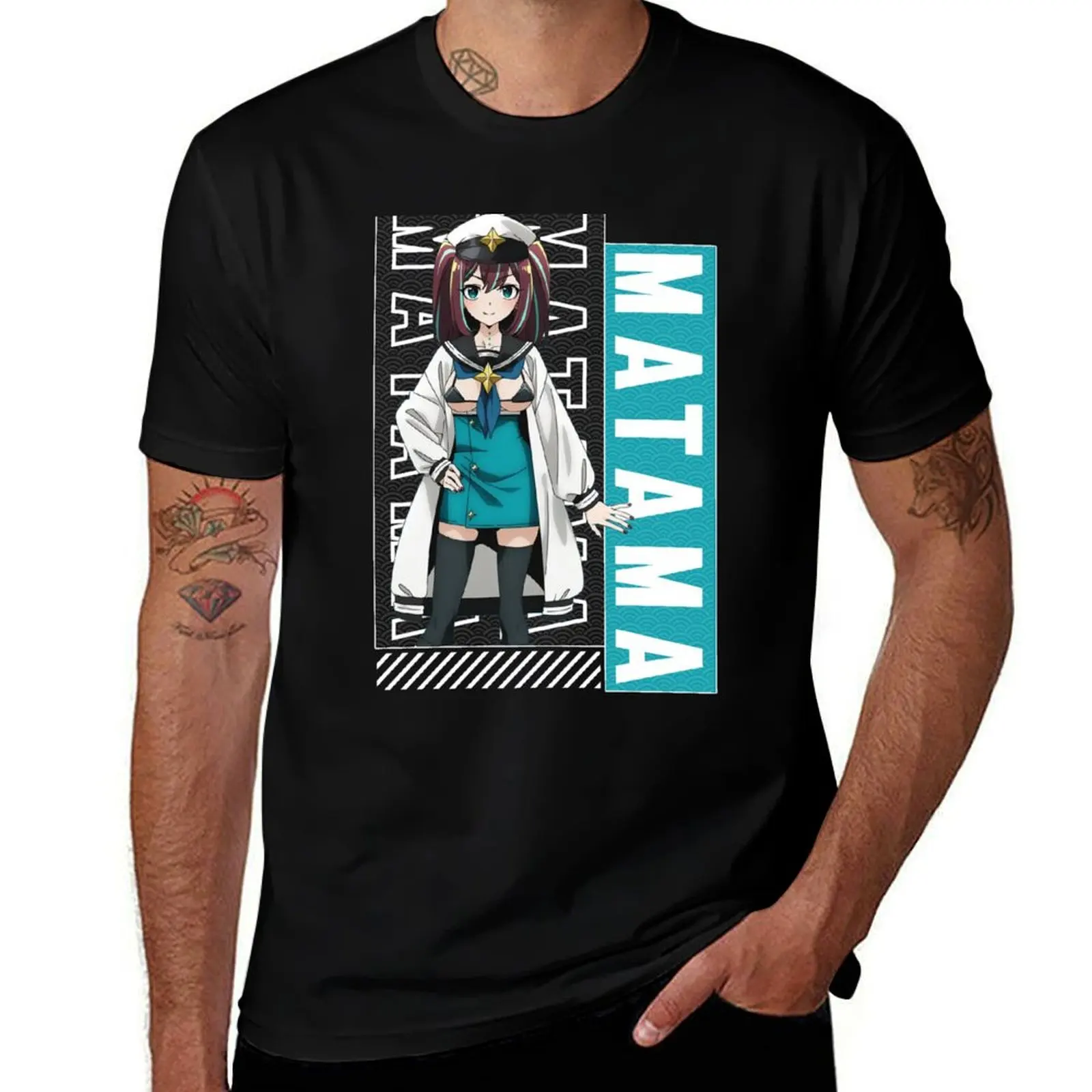 Matama またま Mahou Shoujo ni Akogarete - Gushing over Magical Girls T-Shirt designer shirts plus size clothes funny t shirts men