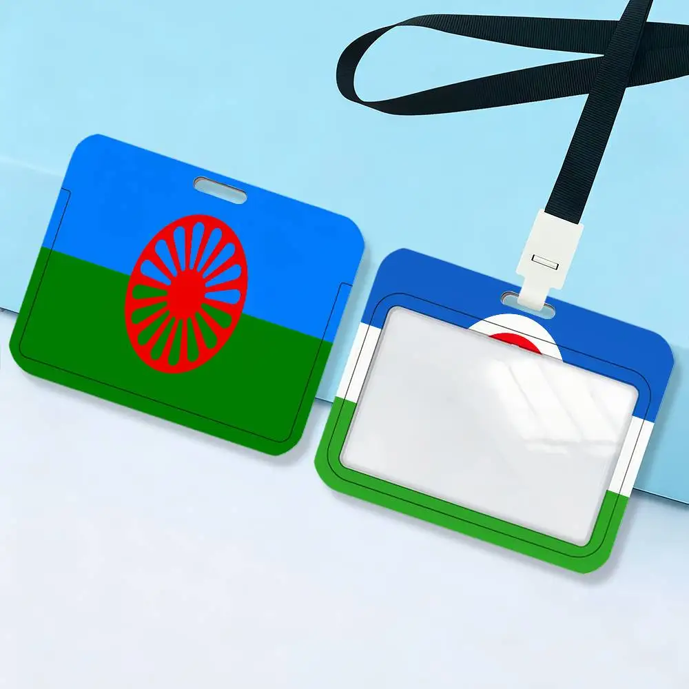 Gypsy Flag Logo Card Holder Student Campus Meal Cards Public Transport Subway Cardcase