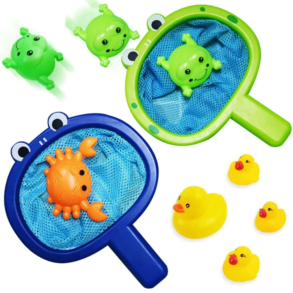 

Bath Toys for Baby Children Infant Kids Net Water Play Animals Boys Girls Bathroom Fishing Fun Activity Game for Toddlers
