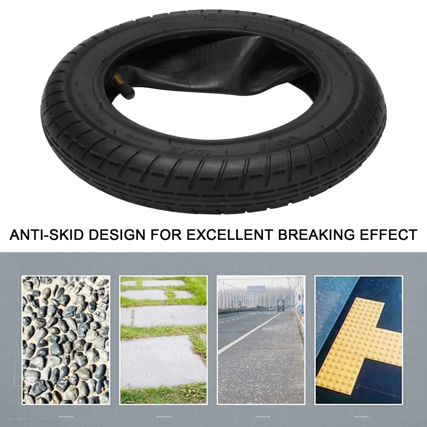 

10 Inch Electric Scooter Wheel Tire 10X2-6.1 For M365 Scooter Tire M365/Pro Inner Tube Tyre Replace Accessories-ABQF
