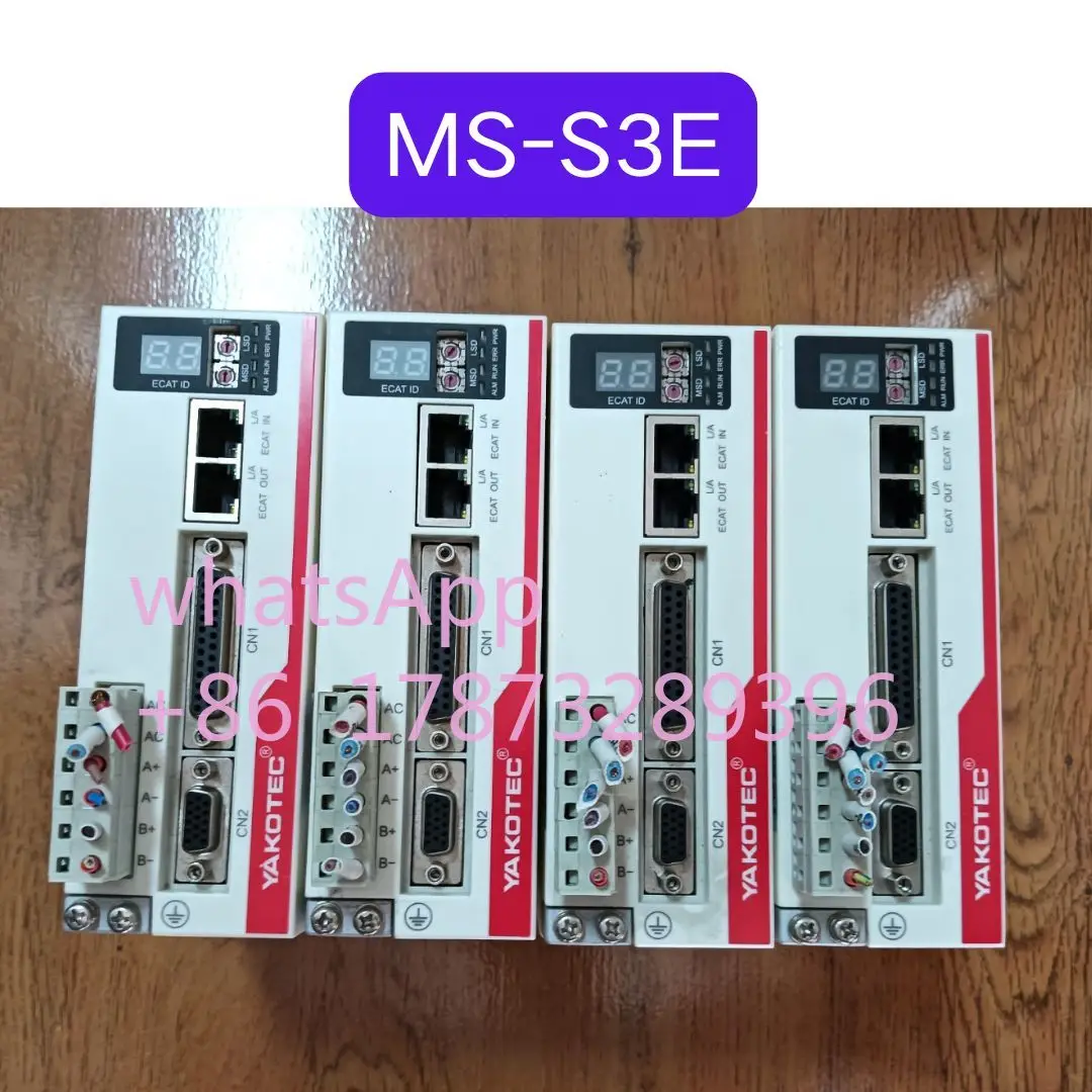 

Used MS-S3E servo drive Test OK Fast Shipping