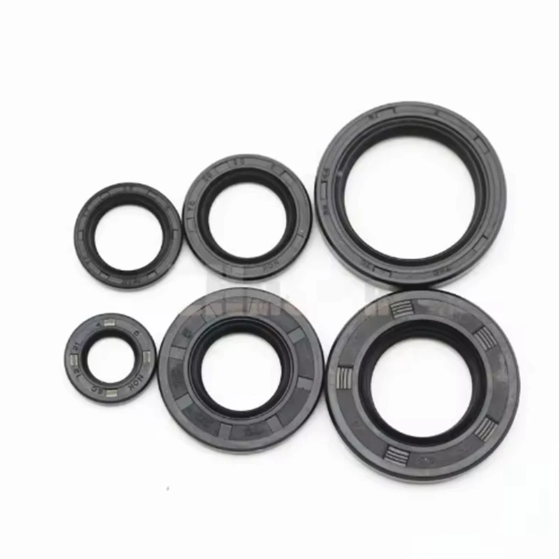 For Yamaha 125cc TZR125 TZR 125 6Pcs Motorcycle Full Complete Engine Oil Seal Rubber Gear Shaft Seal