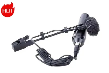 

Superlux PRA383TQG clip-on Gooseneck Saxophone microphone for professional performance musical instrument recording and studio