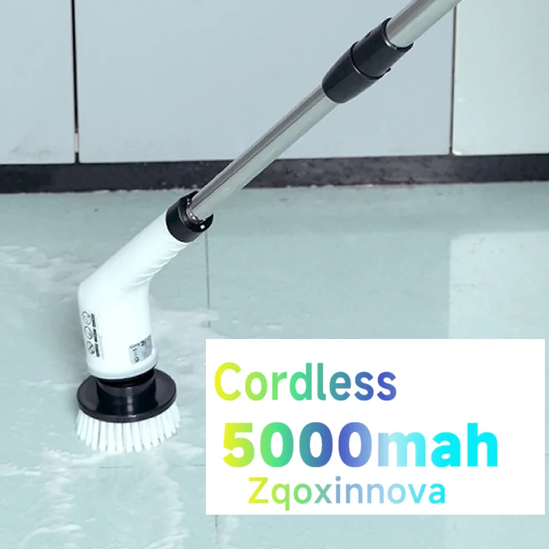 Haushalt Mehrzweck Elektrische Reinigung Pinsel Cordless Spin Wäscher Küche Gadgets Haar Pinsel Bad Besen Wc Mops