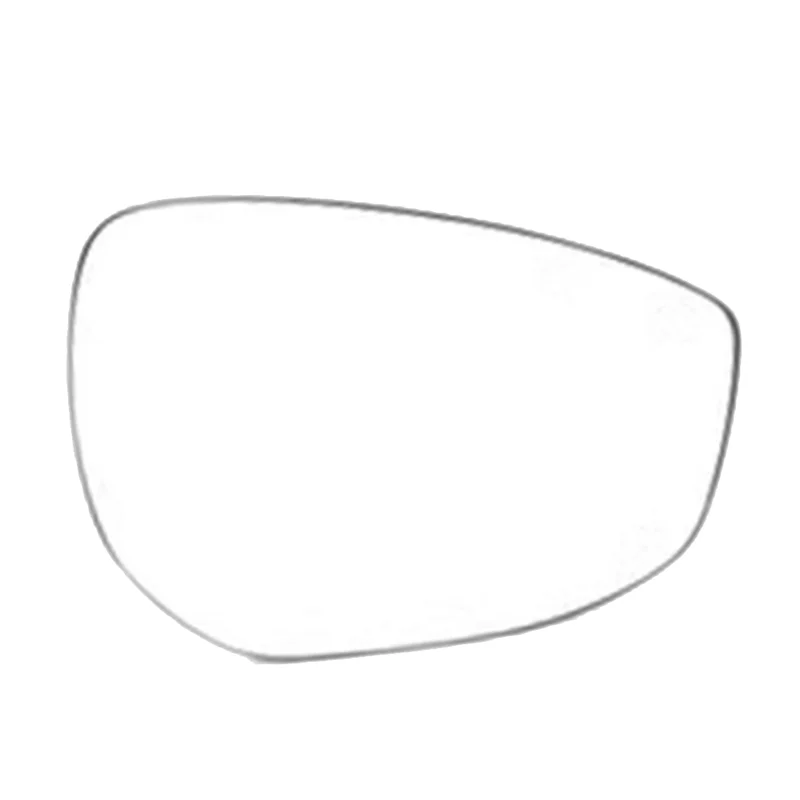 

Durable-1 Pair Car Door Wing Rear View Mirrors Reflective Lens Rearview Mirror Lenses Glass Car Accessories White For Mazda 3 20