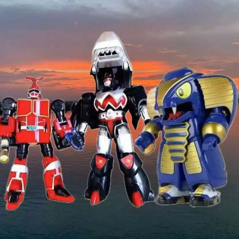 ฟิกเกอร์อนิเมะ B-Robo Kabutack แบบแปลงร่างได้ ของเล่นสะสม ฟิกเกอร์หุ่นยนต์ Kabutack Cobrander Sharkler ขนาด 16 ซม. ของเล่นเด็ก ของขวัญ