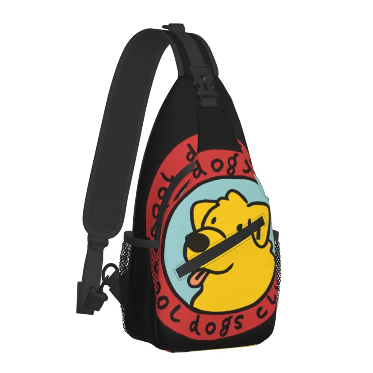 Art Crossbody Bag Sports Cool Dogs Club Chest Bag Unisex Women Man Fashion Shoulder Backpacks Travel