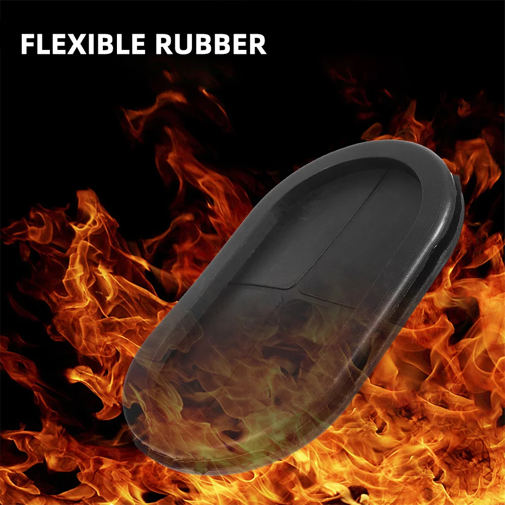 

4pcs Wire Protection Gasket Flexible Rubber Electrical Gaskets Firewall Hole Plug Dust Proof Flame Retardant Insulation Safe