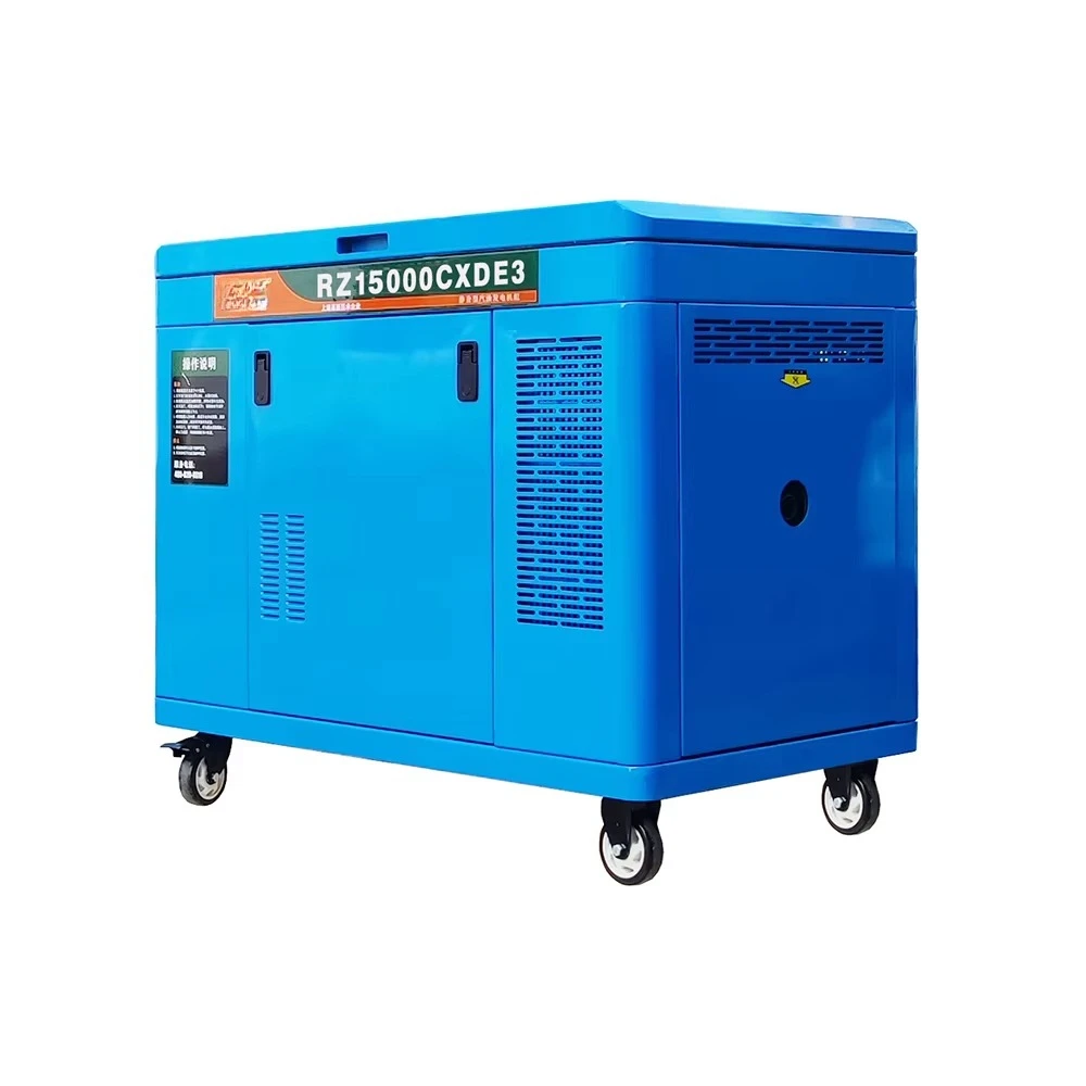 Portable 10kw high-power gasoline generator high-efficiency mobile power supply