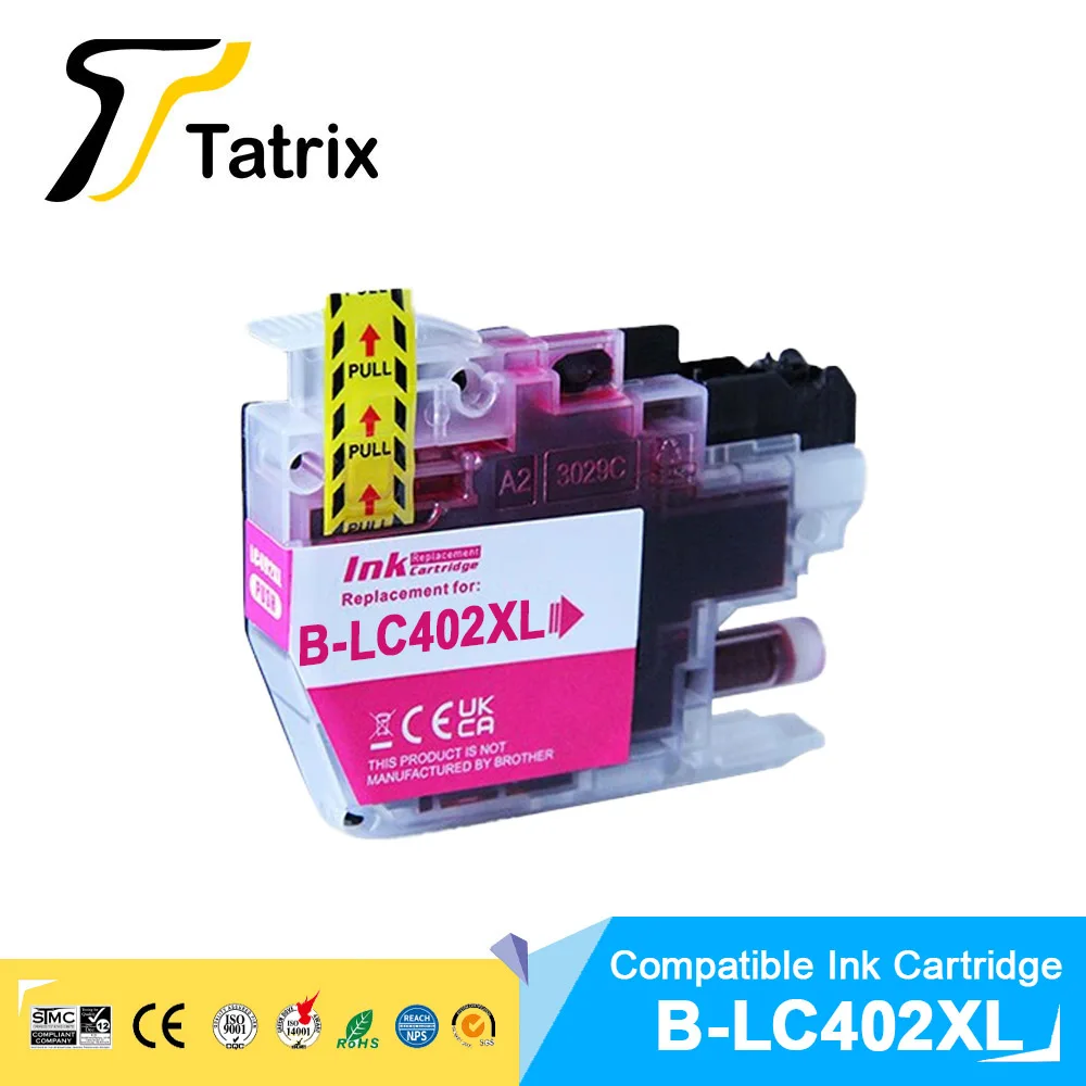 Imagem -04 - Tatrix Alta Capacidade Lc402xl Lc402 Cartucho de Tinta Compatível para Brother Mfc-j5340dw Mfc-j6740dw Mfc-j6540dw Mfc-j6940dw Printer Impressora