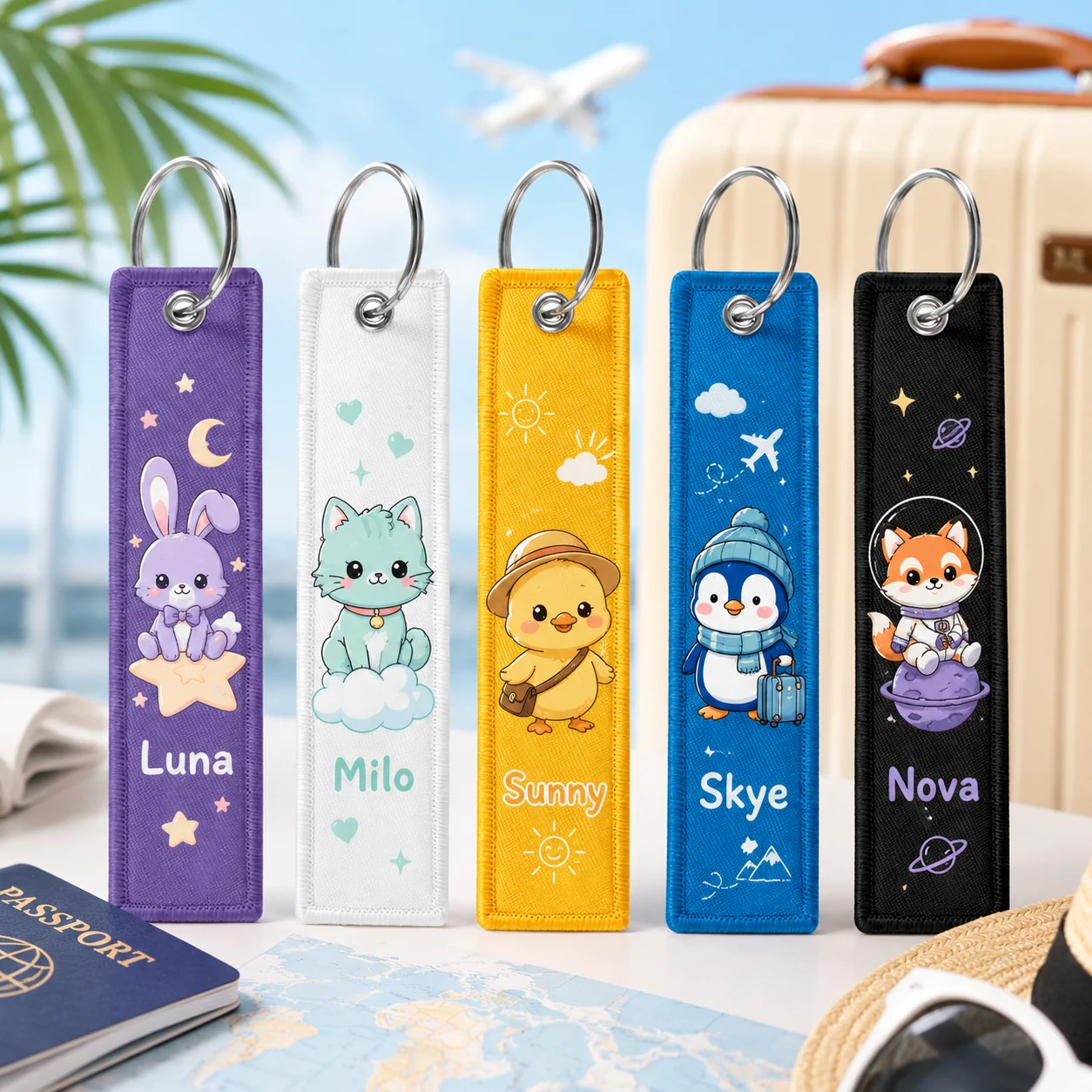 Kişiye Özel Bagaj Etiketleri, - Travel Accessories For 3 Year Old incelemesi ve fiyatı
