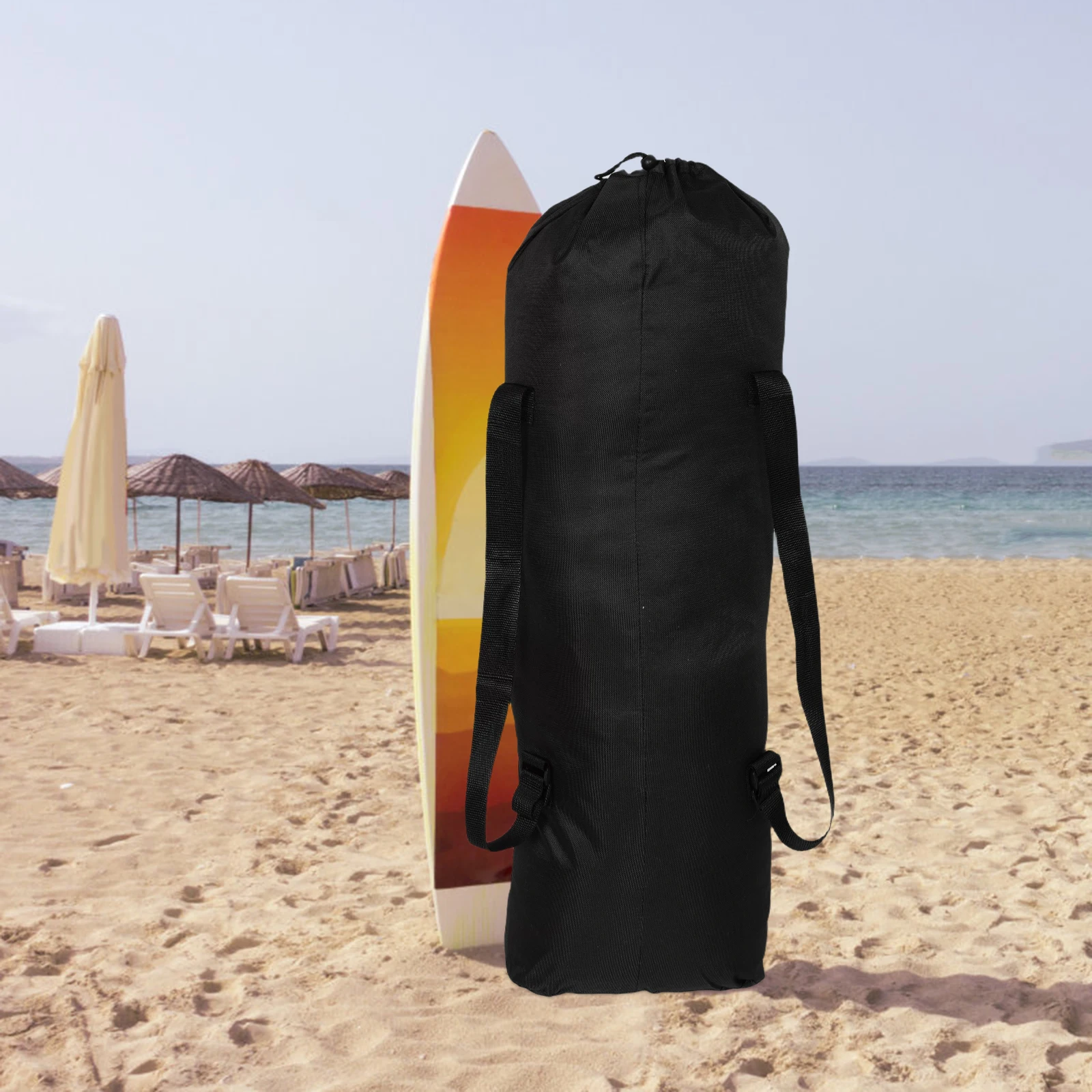 2Pcs Skateboard Backpack Waterproof Large Capacity Portable Organizer for Travel Outdoor Sports Electric Skateboard Carrier Bag