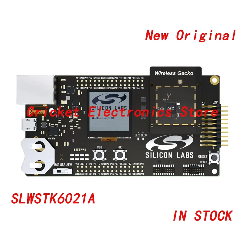 

SLWSTK6021A Development Board and Toolkit - Wireless EFR32xG22 Wireless Gecko Starter Kit