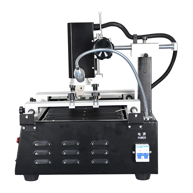 

HR8500 BGA Rework Station Full Hot Air HR 2 Stages LY HR8500 BGA Rework Station Power 3900W Voltage 220V 110V