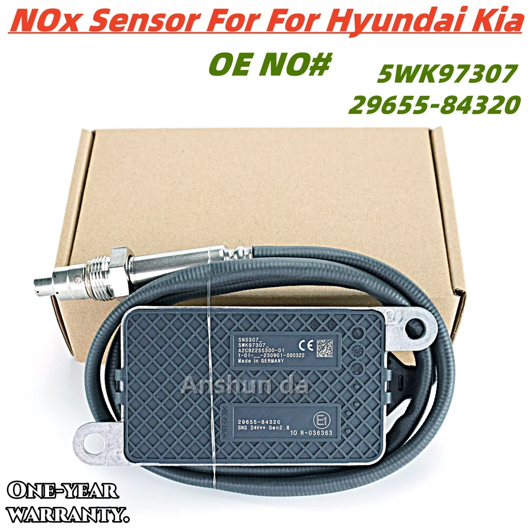 

29655-84320 29655 84320 5WK97307 Nox sensor NEW Nitrogen Nox Oxygen Sensor For HYUNDAI KIA GRANBIRD