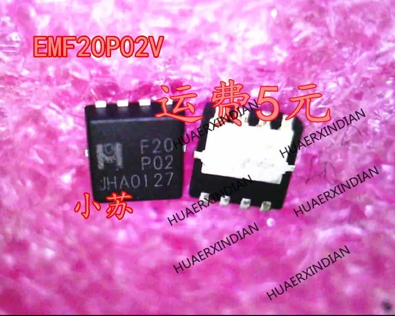جديد وأصلي جديد وأصلي EMF20P02V الطباعة F20P02 DFN في المخزون