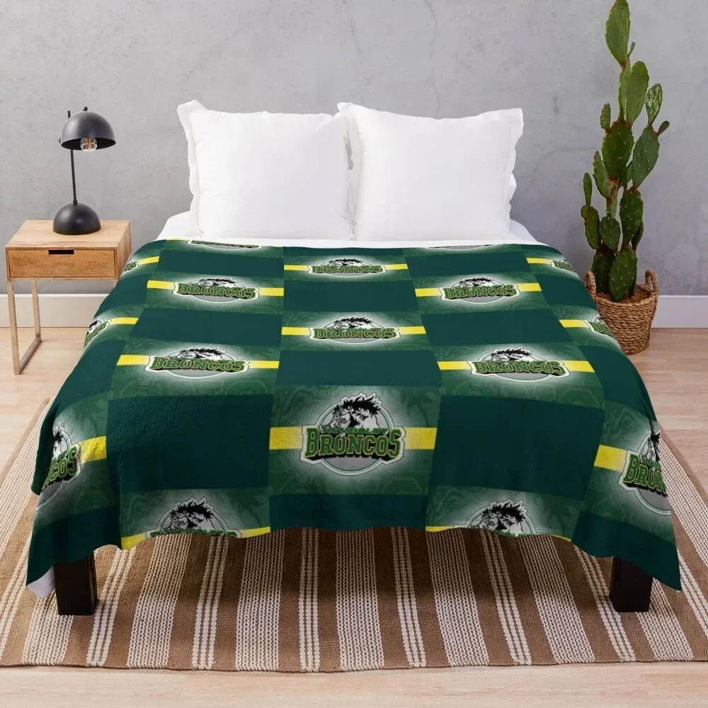 Humboldt broncos Throw Blanket Bed Fashionable Decorative Sofa Blankets