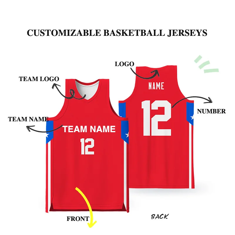 

2024 Basketball Jerseys For Men Customizable Name Number Logo Full Sublimation Printed Sleeveless Breathable Training Tracksuits