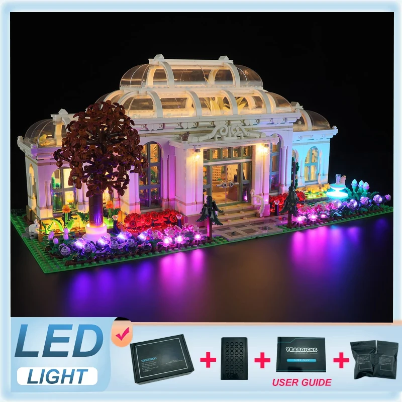 Kit de luces LED para 21353, luces de bloques de construcción de jardín botánico (sin solo modelo, luz LED), juguetes de ladrillos, luces para regalo para niños
